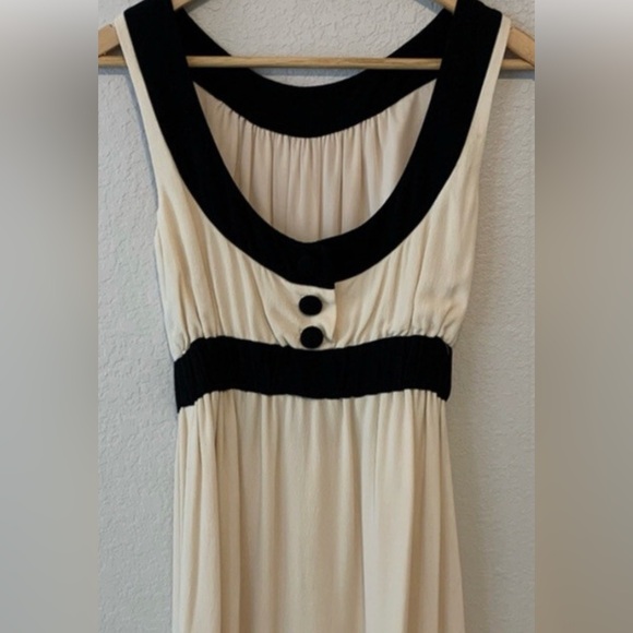 kate spade bisque crepe button back elegant sz6 dress goddess/Audrey Hepburn - Picture 13 of 14